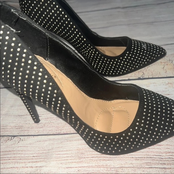 beaded anne michelle heels - Picture 6 of 7